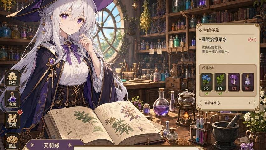 魔女秘药 实机画面 资料图 5