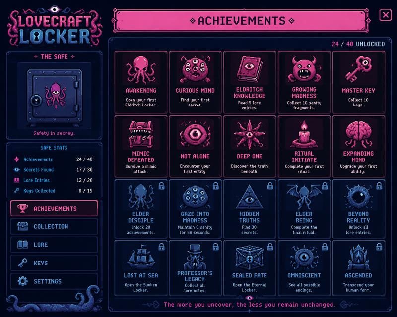 Lovecraft Locker 实机画面 内容截图 3