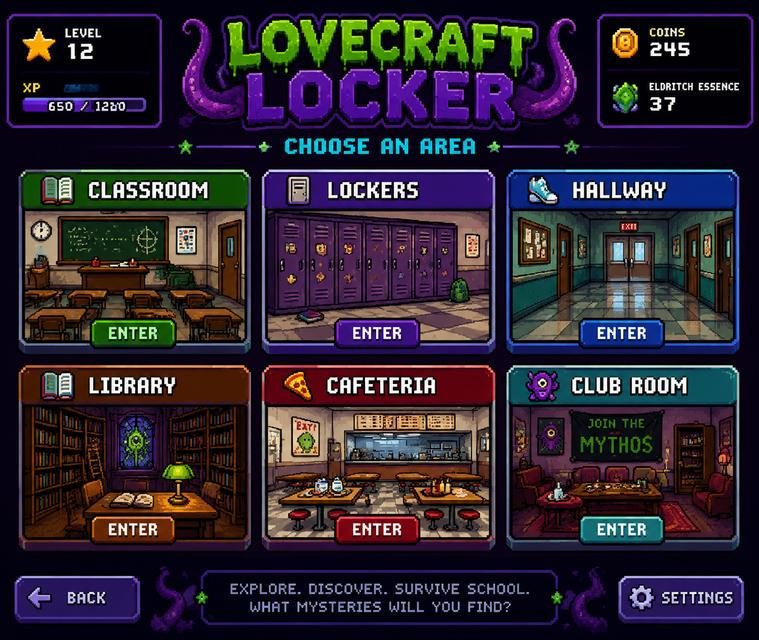 Lovecraft Locker 地图探索 详情图 5